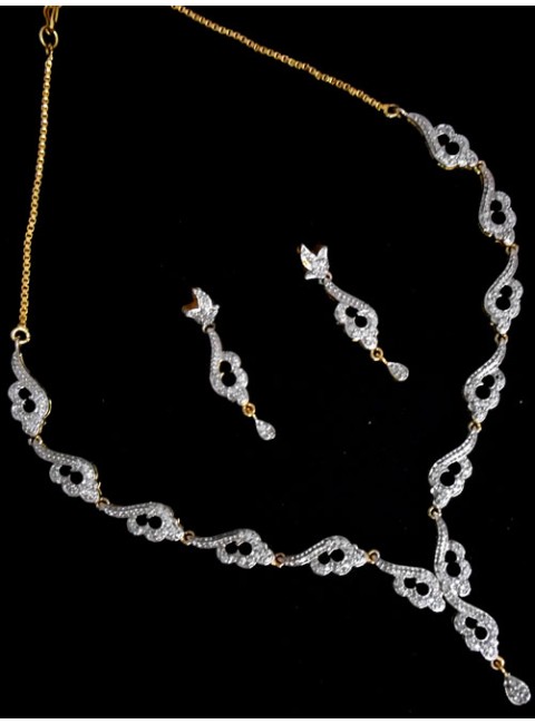 CZ Necklace Set